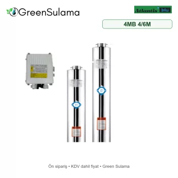 Atlantis Blu 4MB 4/6M Monoblok 4" Çaplı Pompa ürün görseli - Green Sulama