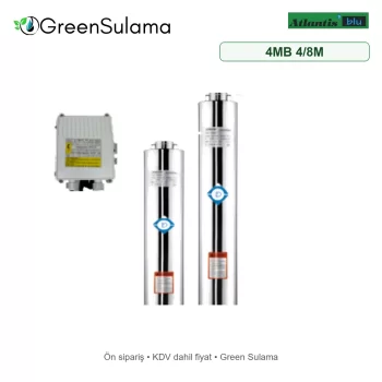 Atlantis Blu 4MB 4/8M Monoblok 4" Çaplı Pompa ürün görseli - Green Sulama