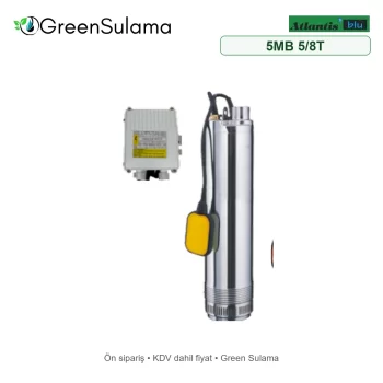 Atlantis Blu 5MB 5/8T Monoblok Keson Kuyu Pompası ürün görseli - Green Sulama