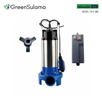 Atlantis Blu BCKL 14-1.5M Parçalayıcı Bıçaklı Foseptik Pompası ürün görseli - Green Sulama