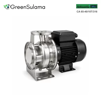 Atlantis Blu CA 65-40/10T/316 AISI 316 Paslanmaz Flanş Bağlantılı Santrifüj Pompa ürün görseli - Green Sulama