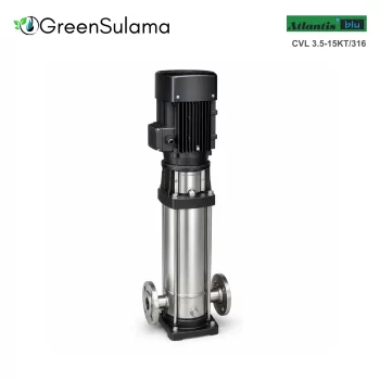 Atlantis Blu CVL 3.5-15KT/316 Dik Milli AISI 316 Sıvı Temaslı Çok Kademeli In-Line Pompa ürün görseli - Green Sulama