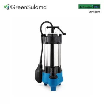 Atlantis Blu DP180M Flatörlü Küçük Gövdeli Pis Su Pompası ürün görseli - Green Sulama