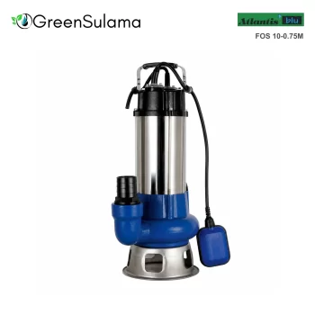 Atlantis Blu FOS 10-0.75M Açık Fanlı Foseptik Pompası ürün görseli - Green Sulama