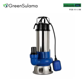 Atlantis Blu FOS 11-1.1M Açık Fanlı Foseptik Pompası ürün görseli - Green Sulama
