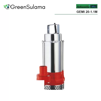 Atlantis Blu GEMI 20-1.1M Paslanmaz Çelik Drenaj Pompası ürün görseli - Green Sulama