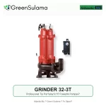 Atlantis Blu GRINDER 32-3T Profesyonel Tip Parçalayıcılı Foseptik Pompası ürün görseli - Green Sulama