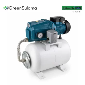 Atlantis Blu JM 100-ST 24 L Yatık Tanklı Hidrofor Seti ürün görseli - Green Sulama