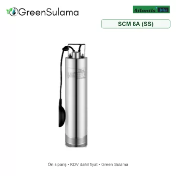Atlantis Blu SCM 6A (SS) Monoblok Keson Kuyu Pompası ürün görseli - Green Sulama