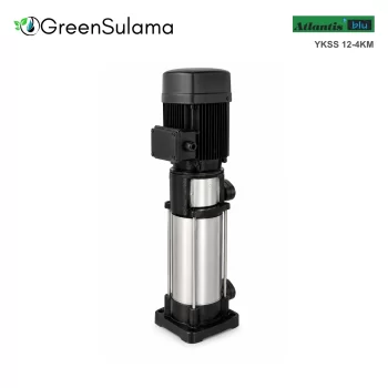 Atlantis Blu YKSS 12-4KM Dik Milli 304 Paslanmaz Çelik Fanlı Çok Kademeli Pompa ürün görseli - Green Sulama