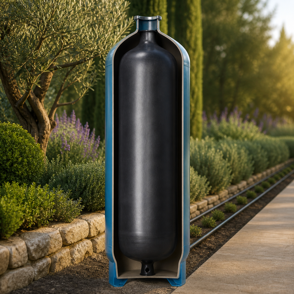 Italian Se.Fa 200/300 LT Dar D.80 EPDM Hidrofor Tank Membranı