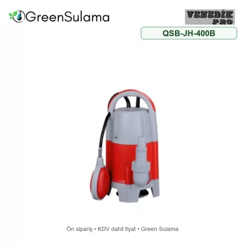 Venedik Pro QSB-JH-400B Plastik Gövdeli Temiz Su Drenaj Pompası ürün görseli - Green Sulama