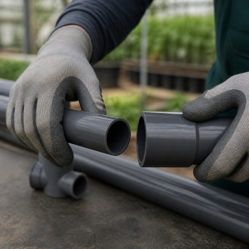Pimtaş U-PVC Yapıştırma Muflu Boru PN16 – Tarımsal Uygulama