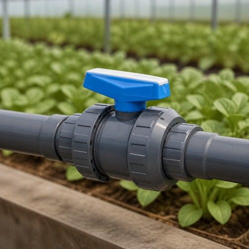 Pimtaş U-PVC Küresel Su Vanası Çift Taraf İçten Dişli - 110