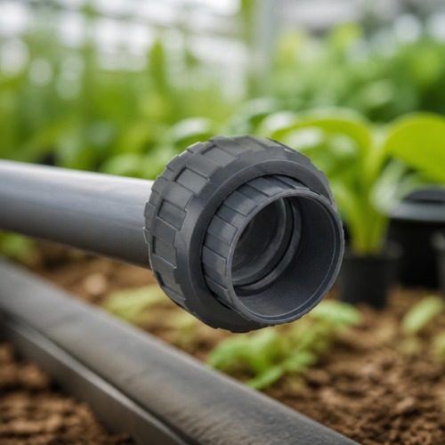 Pimtaş U-PVC tek taraf içten dişli rakor su için tarımsal sulama uygulaması