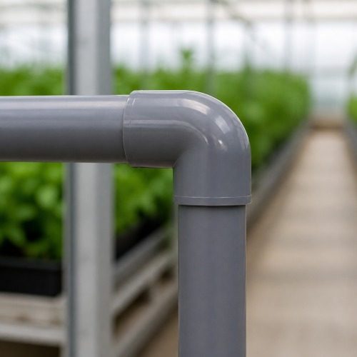 Pimtaş UH-PVC 90° Yapıştırma Muflu Dirsek – Ürün