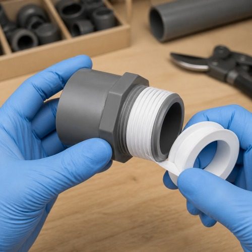 Pimtaş UH-PVC Tek Taraf Dıştan Dişli Redüksiyonlu Adaptör – Ürün