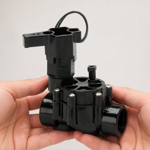 Rain Bird 100DV 24V solenoid vana elde kullanım görünümü