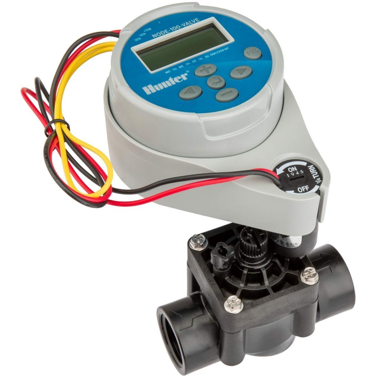 Hunter NODE-100-VALVE-B 1 İstasyonlu vanalı pilli kontrol ünitesi (DC Bobinli)