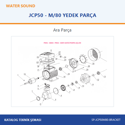 SP-JCP50M80-BRACKET
