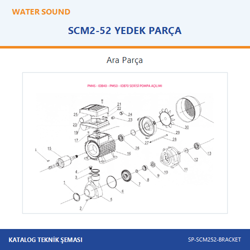 SP-SCM252-BRACKET