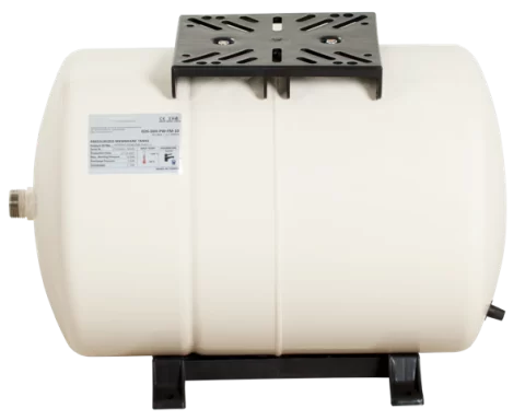 Water Sound 50 Litre Sabit Membranlı Yatık Tip Motor Şaseli Tank Hidrofor Tankı
